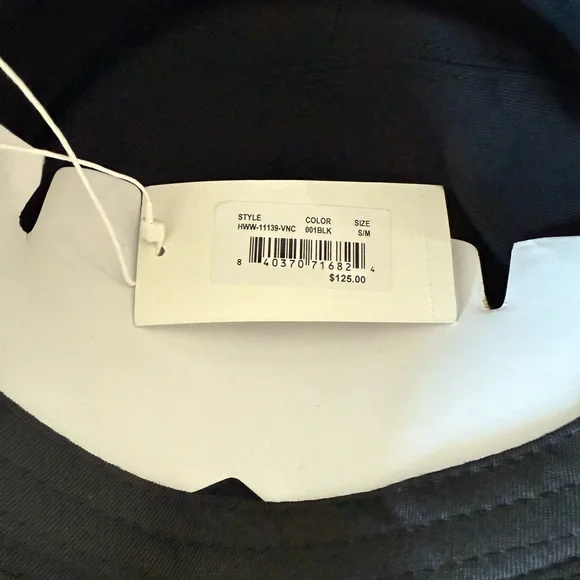 NWT Vince Cashmere Leather Women’s Baseball Hat - Picture 4 of 9